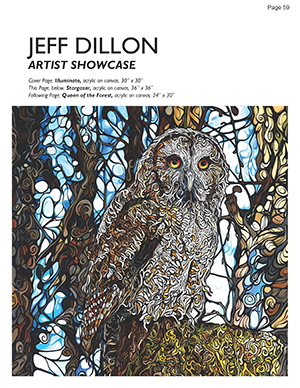 Jeff Dillon in ARABELLA e-Magazine December 2021 issue